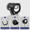 2PCS 72w LED Light Pods Offroad Driving Fog Lamp Flood Beam For ATV UTV Truck