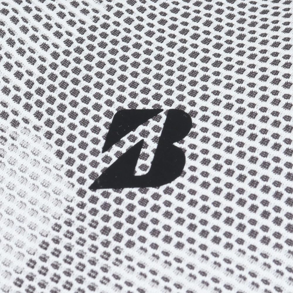 Bridgestone Golf Retro Short Sleeve Shirt 3GA06A Men's Black