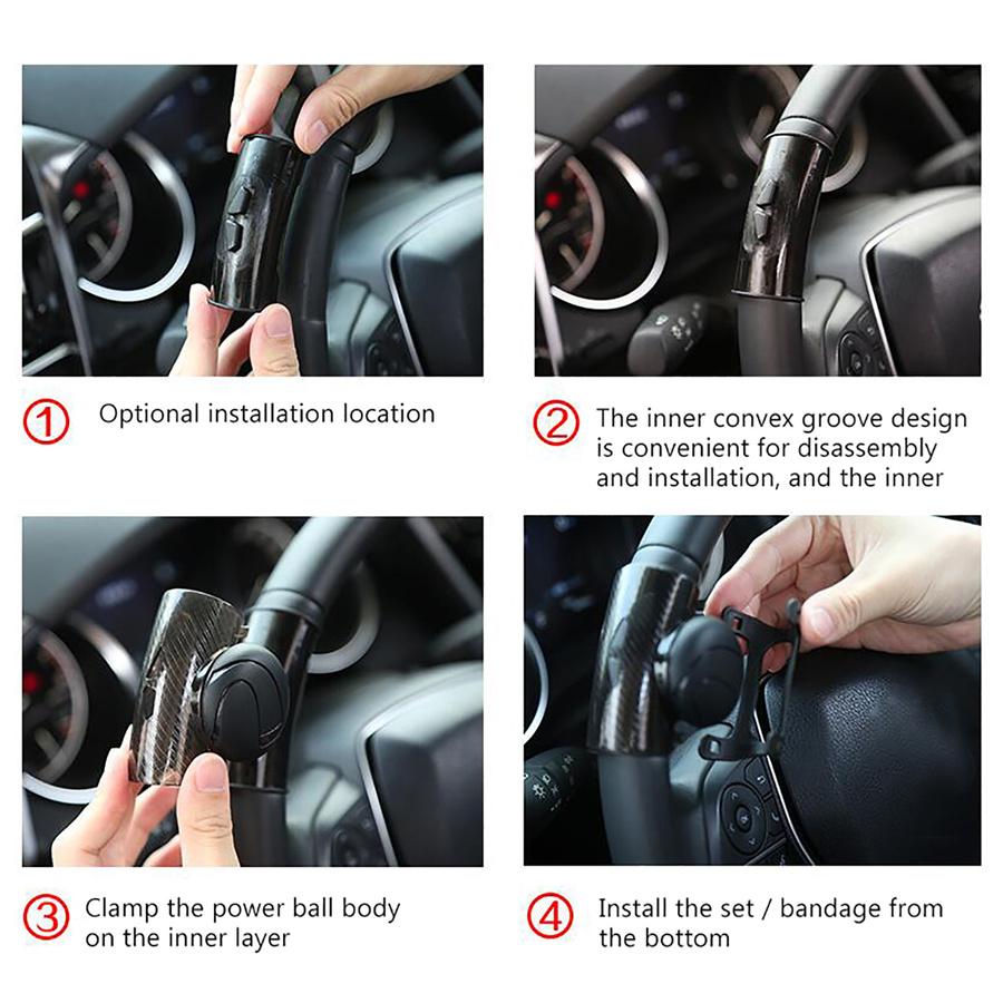 Steering Wheel Handle Aid for Car/Truck