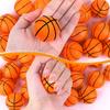 5/10 pezzi Mini Palloni da Basket Palline Antistress all'Ingrosso Palloni da Basket da Spremere Gadget per Feste Decorazione per Adulti Giocattolo Decompressione Sport Scolastici