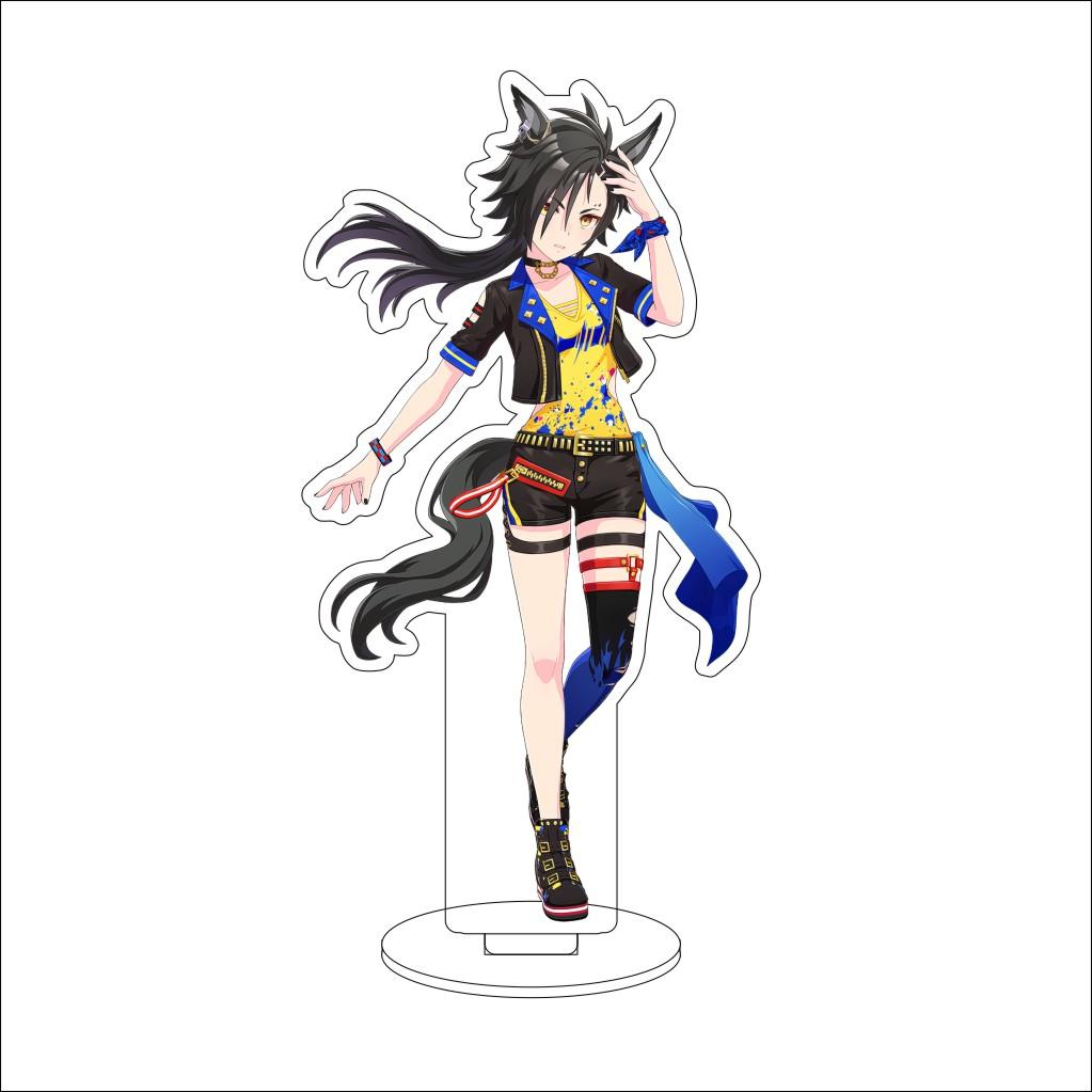 16CM Anime Pretty Derby Cosplay Acrylic Stand Ornaments Taiki Shuttle Grass Wonder Mejiro McQueen Figure Stand Halloween Gifts