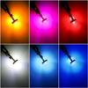 10PCS T10 W5W 3030 6smd Super Bright LED Car Parking Lights WY5W Auto Wedge Turn Side Bulbs Canbus No Error White Red Yellow Bulbs 7