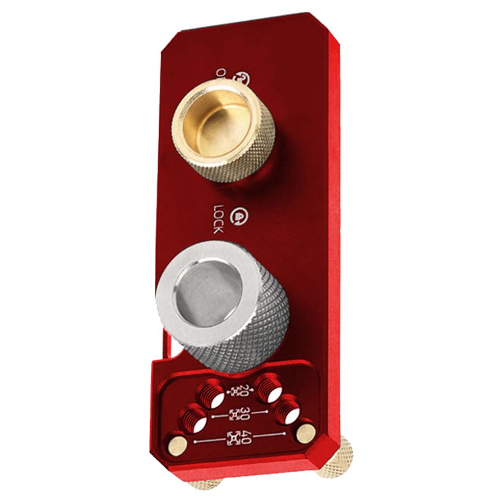 Hole Drill Jig Kit Aluminium Alloy Multifunctional High Accuracy Hole Drill Guide Locator Set with