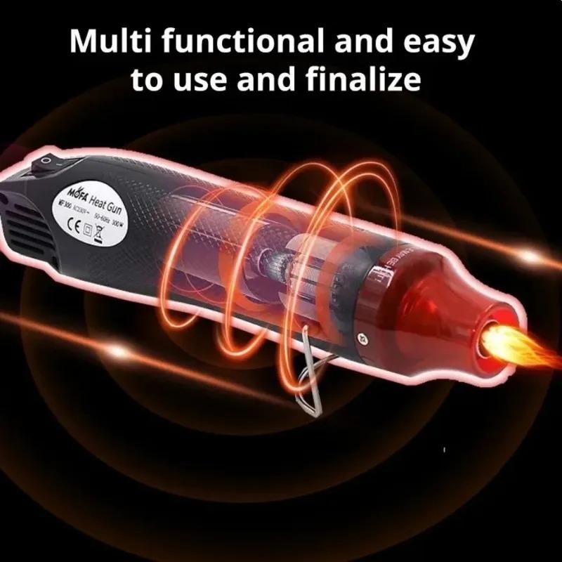 New Manual Hot Air Gun DIY Tool Electric Hot Air Gun Welding Temperature Process Hair Dryer Heating Tool