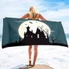Beach Towel Fantasy Castle Microfiber Beach Towels Quick Dry Bath Towel Sports Beach Travel Towel Swimming Pool Towels for Girl