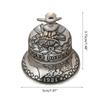Handglocke Metall Ton Ring Alarm Hand Halten Service Anruf Glocke Desktop Glocke Tee Abendessen Glocke Spiel Glocke Weihnachten Glocke