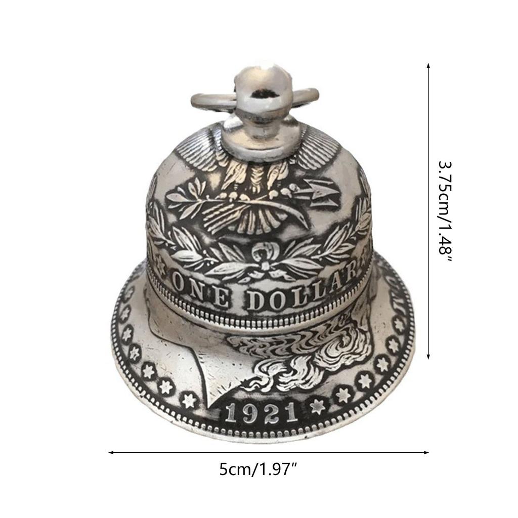 Handglocke Metall Ton Ring Alarm Hand Halten Service Anruf Glocke Desktop Glocke Tee Abendessen Glocke Spiel Glocke Weihnachten Glocke