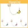 Statement Chain Butterfly Earrings Fashionable With Urban Street Style