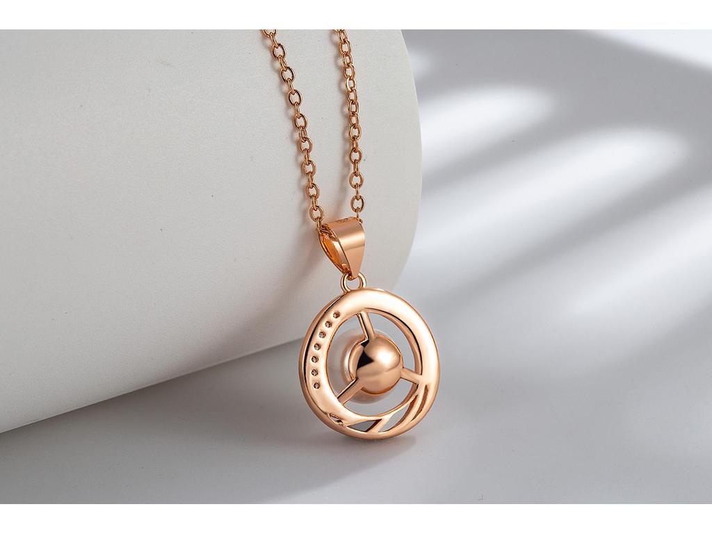Luxurious Korean-Style Pearl Pendant Clavicle Chain - Elegant Gift for Girlfriend, Christmas 2024