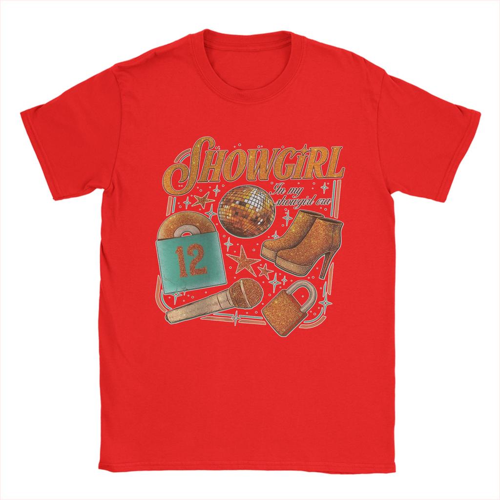 Men Women TS Showgirl - In My Showgirl Era The Life Of A Showgirl T Shirt 100% Cotton Clothing Tee Shirt 4XL 5XL T-Shirt