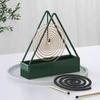 Triangular Fireproof Mosquito Coil & Incense Holder - Scald-Proof Tray/Burner/Ash Tray