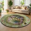 Enchanting Stream Carpet Cave Pattern Mat 3D Area Rug for Living Room Bedroom Home Decoration Bedroom Carpets for Living Room