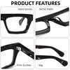 Classic Thick Male Acetate Frame Optical Priscription Eyeglasses Frames for Women Men Polarized Sunglasses Hand-Crafted Eyewear