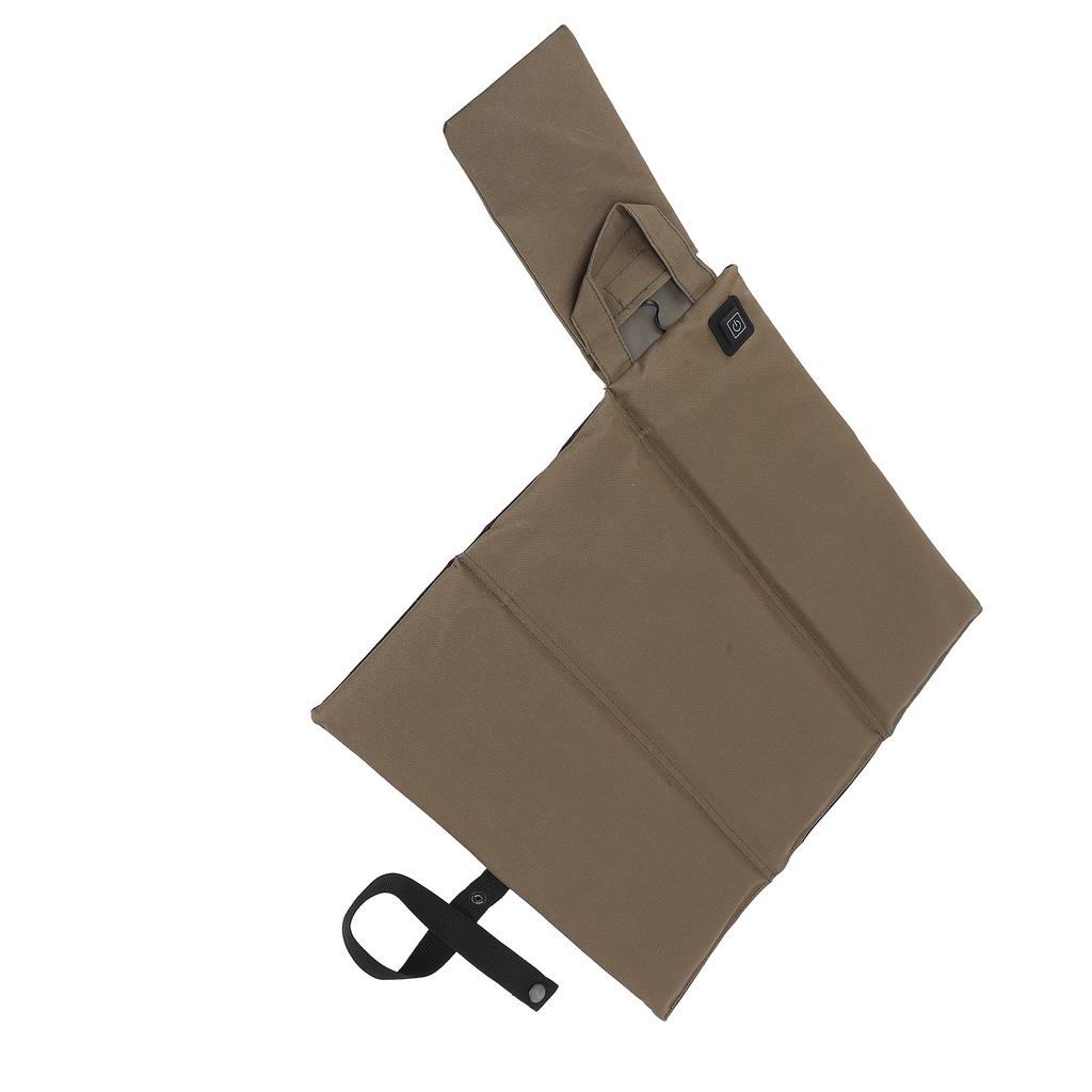Heated Seat Cushion Polyester Comfortable Portable Folded Heated Seat Pad for Indoor Outdoor OD
