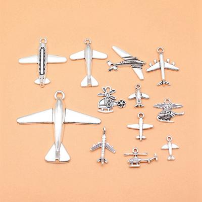Charms Key Lock Tool Mixed Set Pendants Vintage Jewelry Supplies QC076