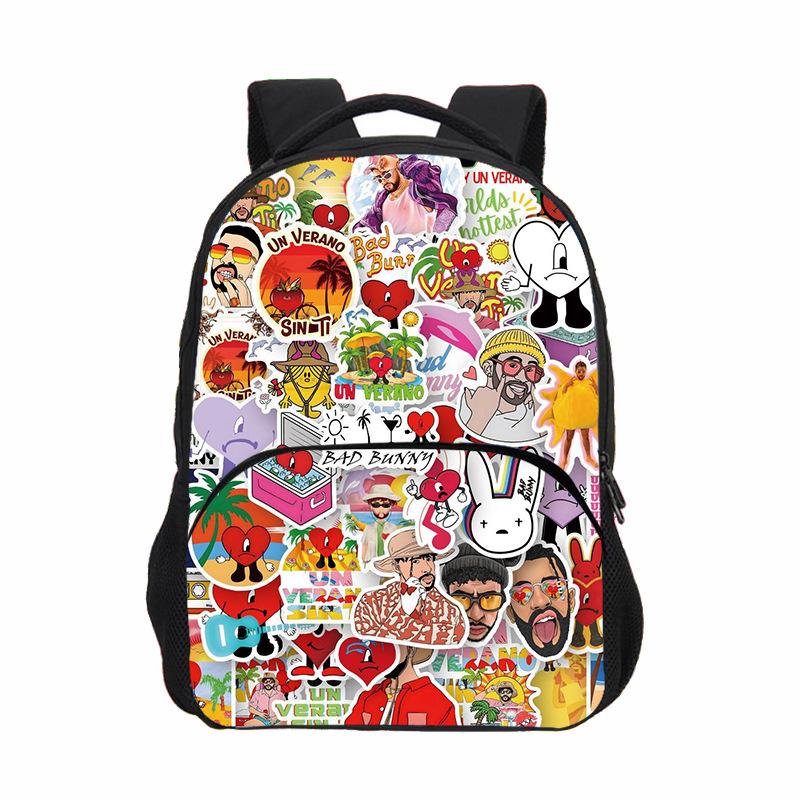 Wings of Fire 3Pcs Set Round Front Carrier Rucksack Pencil Bag Ice Bag Animated Patterned Primary School Boys Plus Girls Trendy Style