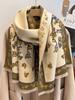 Luxury  Cashmere Women Scarf Winter Animal Print Scarve Pashmina Mujer Female Foulard Bufanda Blanket Shawl Echarpe Pareo