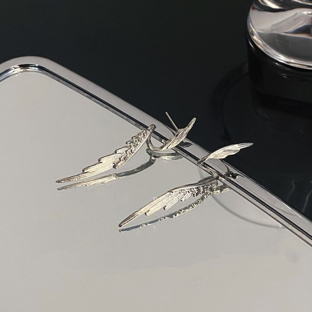 Wings Shape Ear Clips Zinc Zinc Alloy Elf Ear Cuff Fashion Jewelry Ear Accessories  Women
