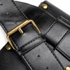 European and American Punk Women's Bag, Retro Brown, Outdoor Mobile Phone Change, Mini Bag, Sports and Leisure, Mini Waist Bag