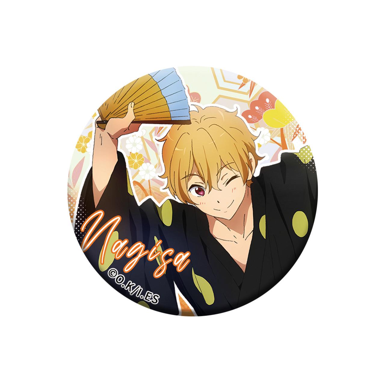 

Genuine Free Boys Swim Club Yukata Magnet Sticker - Featuring Haruka & Rin 58*58mm