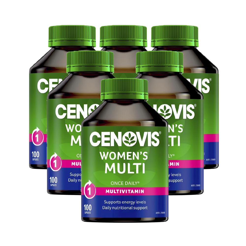 CENOVIS WOMEN'S MULTI VITAMINS + MINERALS 100c 6ea