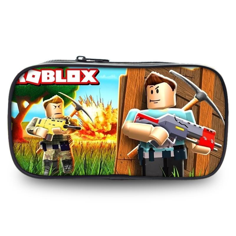 Roblox Printed Pencil Case With Large Capacity For Students And School Supplies
