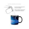 New Space Planet Heat Sensitive Mug BSKT-150 Color Change Mug Anime Funny Coffee Cups Breakfast Cup Sublimation Blanks Drinkware