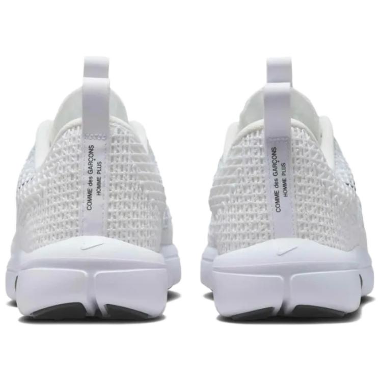 New COMME Des GARÇONS HOMME PLUS x Nike Slip Resistant Abrasion Resistant Low top Casual Shoes Unisex White IF0364-100