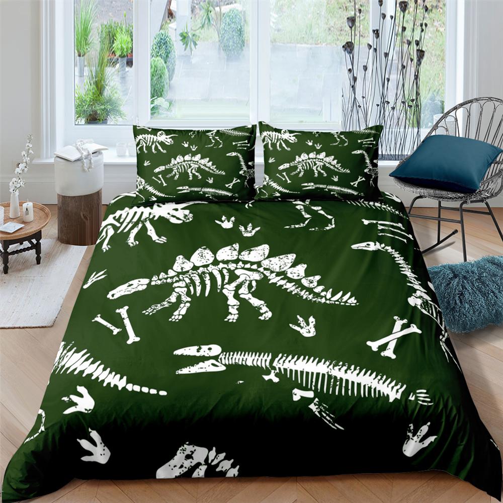 Funda Nórdica de Animales de Dibujos Animados Rey Reina Elefante Jirafa León Juego de Cama para Niños Vida Salvaje Amarillo 2/3 Piezas Funda de Colcha de Poliéster
