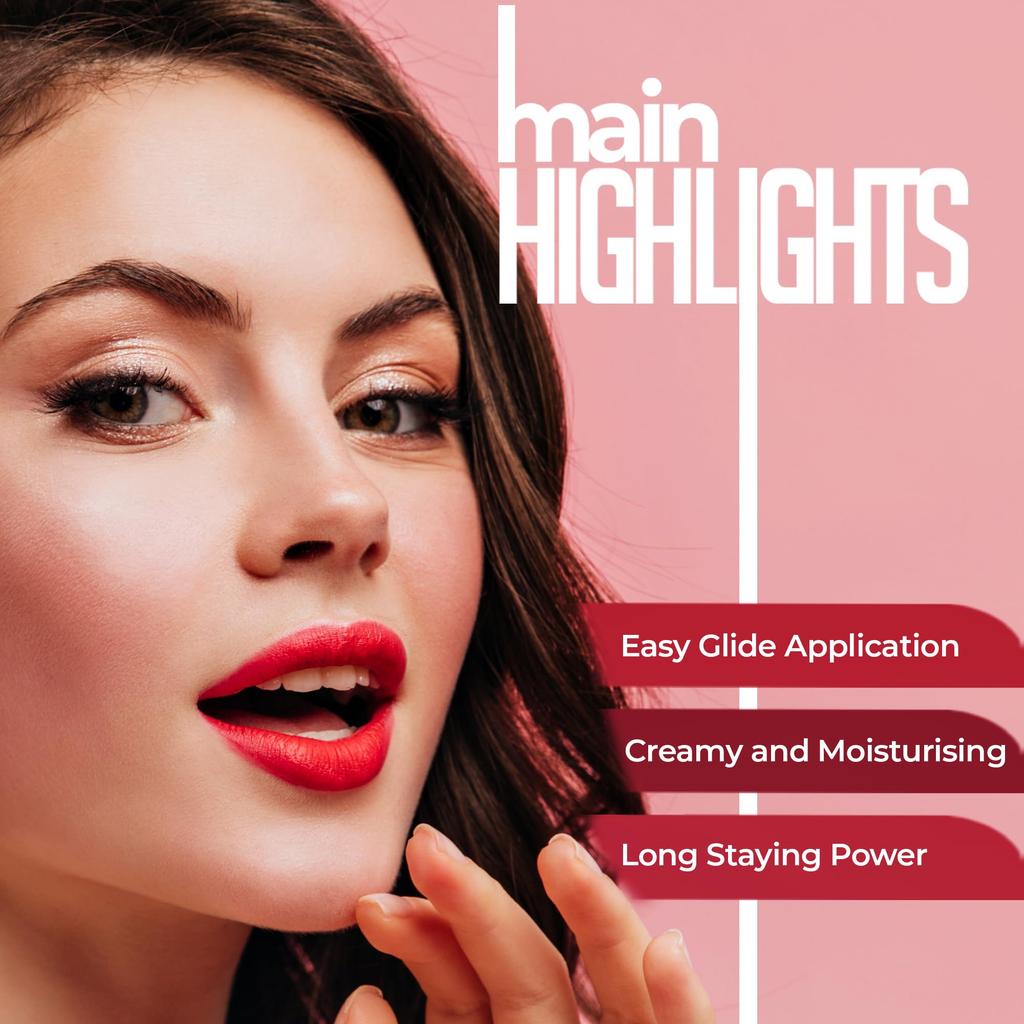 Juice Kiss Sensation Lipstick with Goodness of Bio Retinol, & SPF 15 UV protection