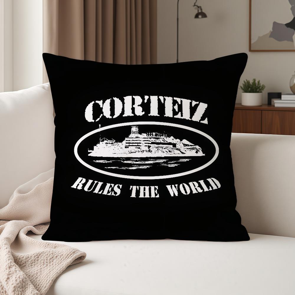 Cool Fashion C-Corteiz-S Pillow Case Suitable For Bedrooms Living Rooms Cars Home Decoration