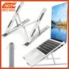 Suporte de Laptop Ajustável em Alumínio - 6 Níveis de Altura, Design Dobrável e Portátil Para Laptops de 8-16”, Ventilação e Calor Aprimorados