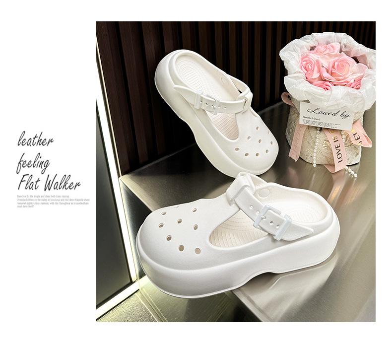 2025 Women's Non-slip EVA Thick-soled Slip-on Sandals & Slippers for Indoor/Outdoor Use