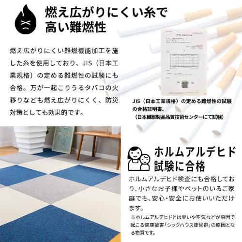 Set of 20 Iris Plaza Walnut Carpet Tiles, 50x50cm, TKP-PP50