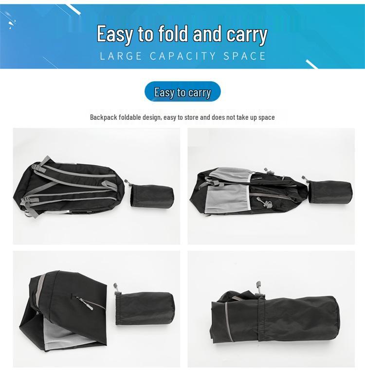 2025 Outdoor Travel Waterproof Folding Backpack