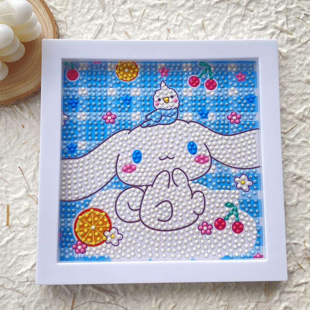 Children'S Diamond Painting Handmade Diy Masonry Painting Cartoon Diamond Sticker Bedroom Living Room Decorative Painting Photo Frame