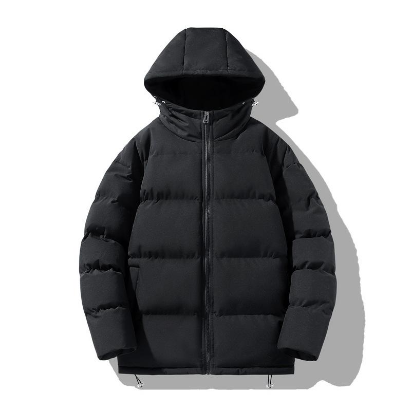 Men's Cotton Jacket for Winter New Hooded Windproof and Warmth Thickened Cotton Jacket for Men's Cotton Jacket