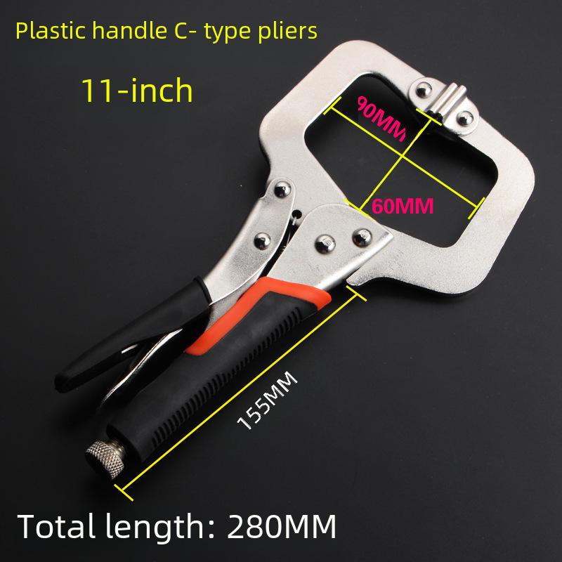 Arbeitssparender Zangensatz mit großer Klinge: Runde Öffnung, 7-Zoll- & 10-Zoll-Griffe