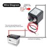 Wireless Remote Control Battery Relay Switch Car Starter, Remote Battery Disconnect Switch, Remote Start & Warm-Up/Cool-Down 12v