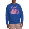 SpongeBob SquarePants Unisex Adult Valentine's Love Gary & Snellie Sweatshirt