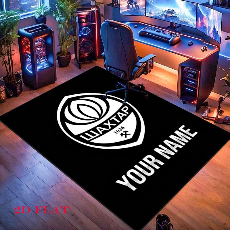 Custom Fc Shakhtar Donetsk Carpet Rug for Living Room Bedroom Home Sofa Decoration,Kids play Nonslip Floor Mat