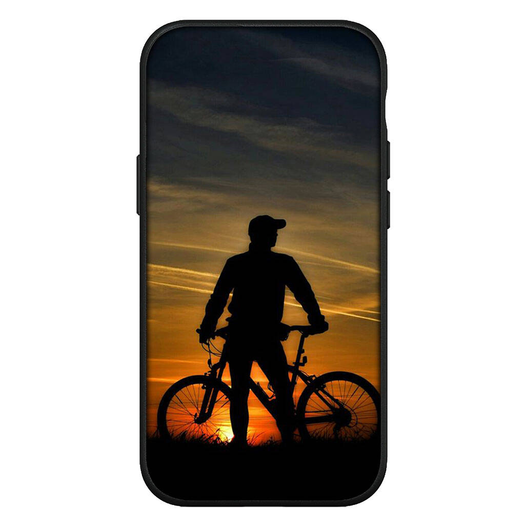 for Samsung Galaxy S25 S24 S23 iPhone 17 16 15 Xiaomi Redmi Note 14 13 12 11 Plus Pro Max Phone Case Art Wallpaper Mountain Bike Cycling OPPO Huawei