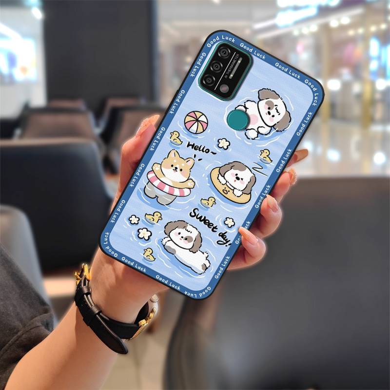 Cute Durable Phone Case For UMIDIGI A9 TPU Fashion Design Protective Cover Anti-knock Shockproof Soft Case Waterproof