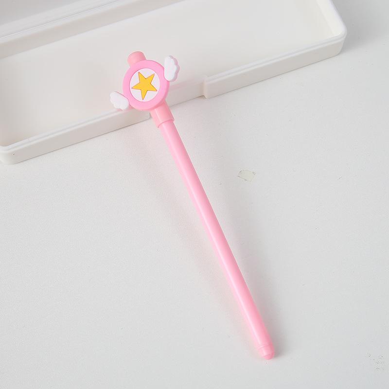 Cartoon Fruit Neutral Pen For Primary School Students Black Ink Creative Stationery