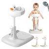 Baby Shower Rack with Anti-Slip Pad Adjustable Height Easy Installation Toddler Shower