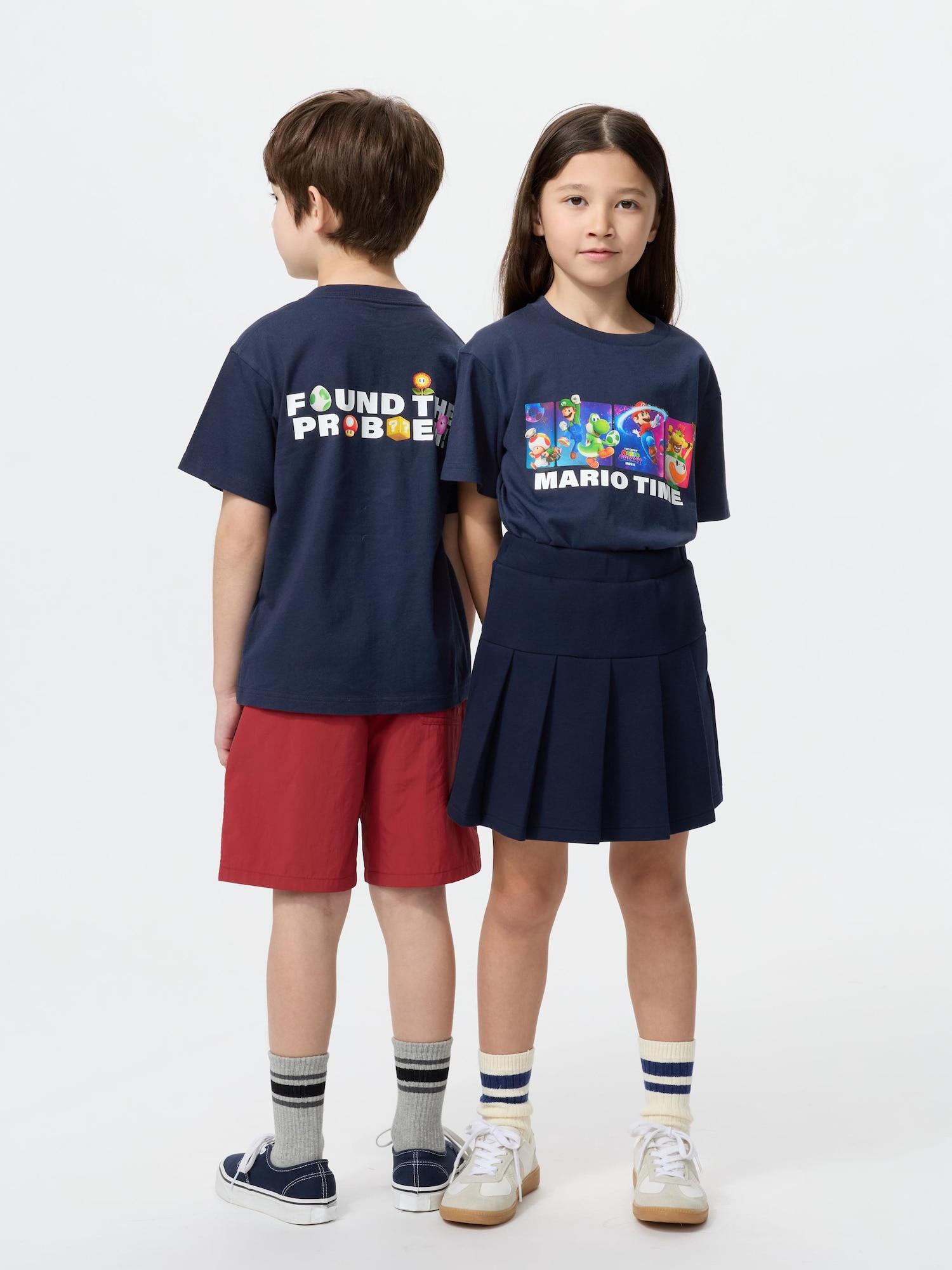 Uniqlo Japan The Super Mario Galaxy Movie Cut 69 NAVY/160 (14 years old)