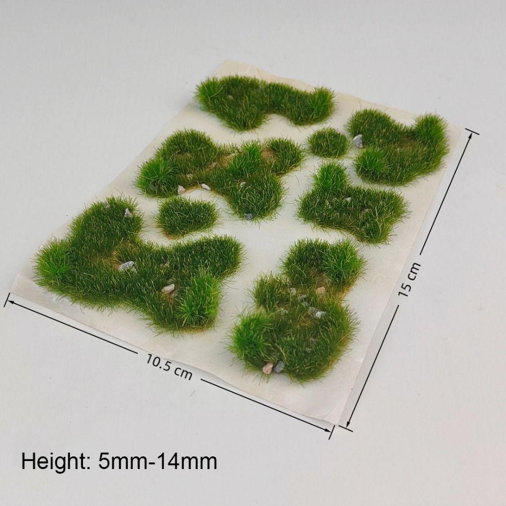 Multicolor Mini Grass Clusters Building Models Photo Props Artificial Grass Clusters DIY Accessories Sand Table Scenes Model
