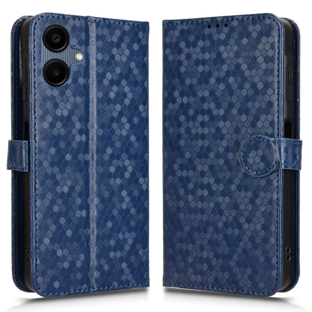 For Samsung Galaxy A06 5G Wallet Case Dot Pattern Imprint PU Leather Phone Cover