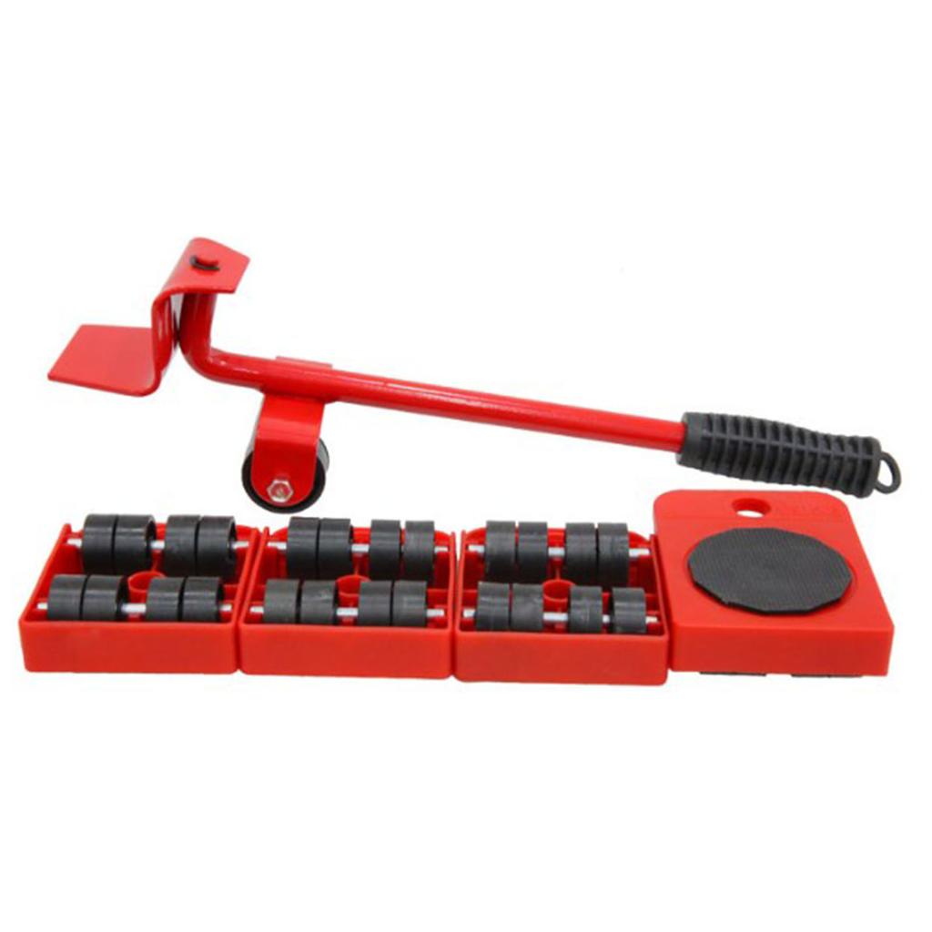 5Pcs Furniture Lifter Mover Dolly 360 degrees  Rotation Great Bearing for Sofa Table Cabinet