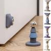 Free Punch Magnetic Door Stopper Self Adhesive Door Wall Buffer Door Stop Bumper  Household